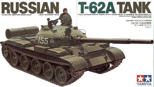 1/35 Russian T-62A Tank - Click Image to Close