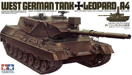 1/35 German Tank Leopard A4 - Click Image to Close