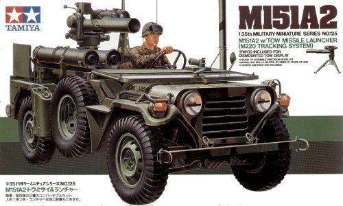 1/35 US M151A2 w/ TOW Missile Launcher - Click Image to Close