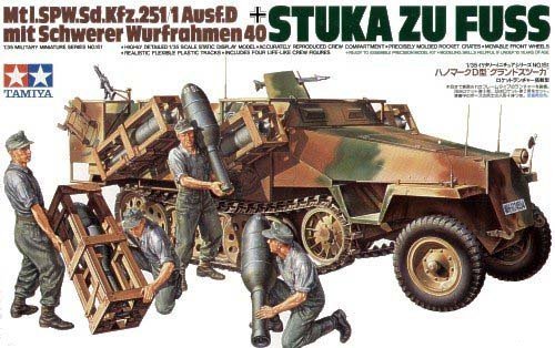 1/35 German Sd.Kfz.251/1 Ausf.D "Stuka Zu Fuss" - Click Image to Close