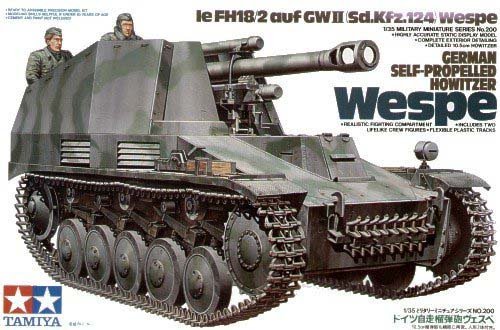 1/35 German Self-Propelled Howitzer "Wespe" - Click Image to Close