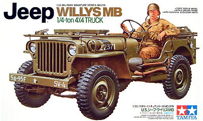 1/35 US Jeep Willys MB 1/4 Ton 4x4 Truck - Click Image to Close
