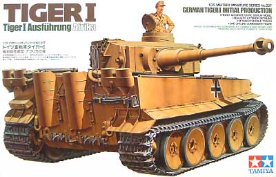 1/35 German Tiger I Initial Production Afrika - Click Image to Close