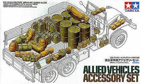 1/35 Allied Vehicles Accessory Set - Click Image to Close