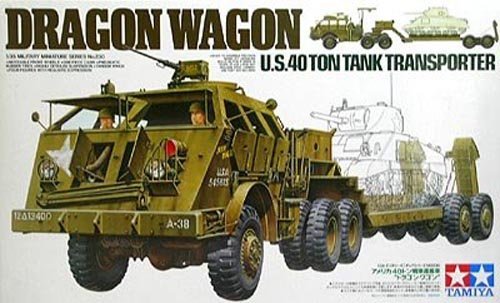 1/35 US 40 Ton Tank Transporter "Dragon Wagon" - Click Image to Close