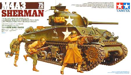 1/35 US Medium Tank M4A3 Sherman 75mm Gun - Click Image to Close