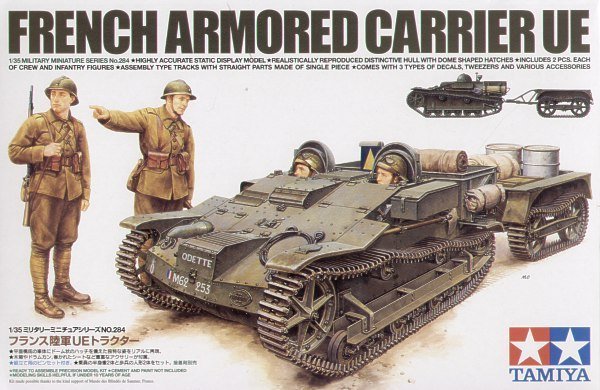 1/35 French Armored Carrier Renault UE - Click Image to Close