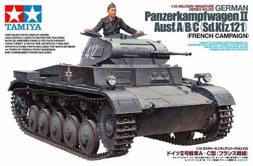 1/35 German Pz.kpfw.II Ausf.A/B/C (Sd.Kfz.121) - Click Image to Close