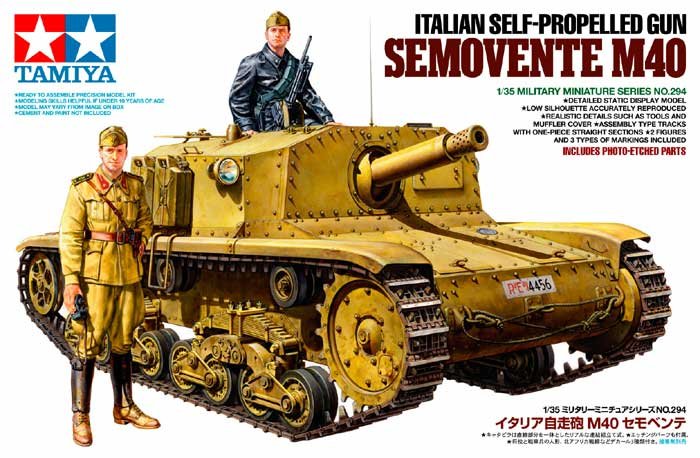 1/35 Italian Self-Propelled Gun Semovente M40 - Click Image to Close