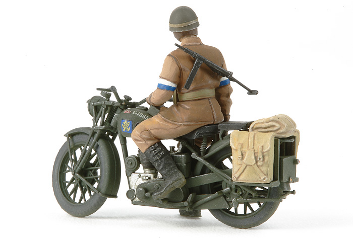 1/35 British BSA M20 Motorcycle w/ Military Police Set - Click Image to Close