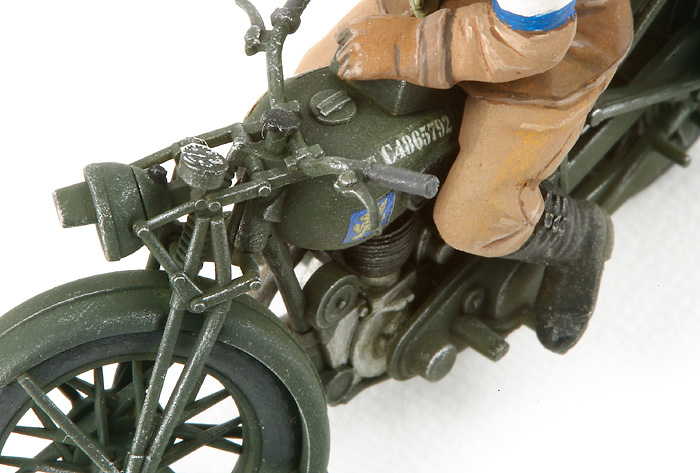 1/35 British BSA M20 Motorcycle w/ Military Police Set - Click Image to Close