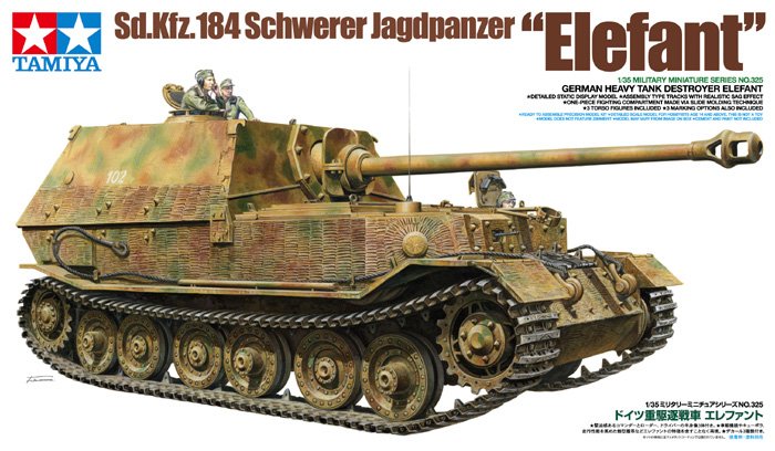 1/35 Sd.Kfz.184 Schwerer Jagerpanzer "Elefant" - Click Image to Close