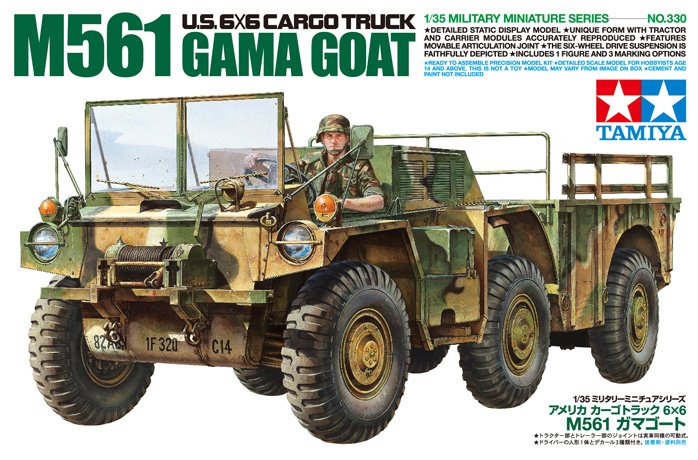 1/35 US 6x6 Cargo Truck M561 Gama Goat - Click Image to Close