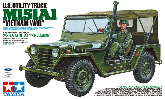 1/35 US Utility Truck M151A1 "Vietnam War" - Click Image to Close