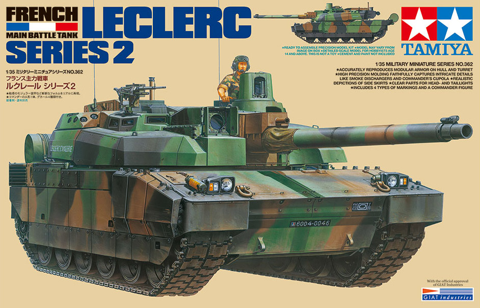 1/35 French Main Battle Tank Leclerc Series 2 - Click Image to Close