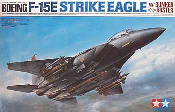 1/32 Boeing F-15E Strike Eagle w/ Bunker Buster - Click Image to Close