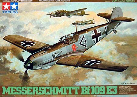 1/48 Messerschmitt Bf109E-3 - Click Image to Close