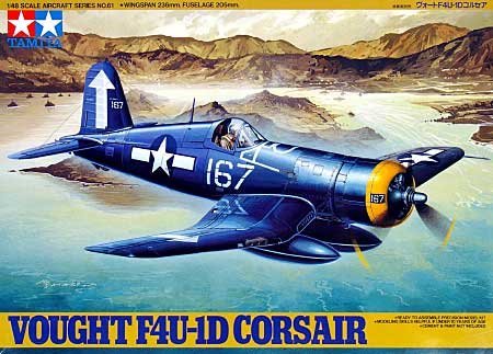 1/48 Vought F4U-1D Corsair - Click Image to Close