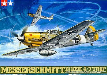 1/48 Messerschmitt Bf109E-4/7 Trop - Click Image to Close