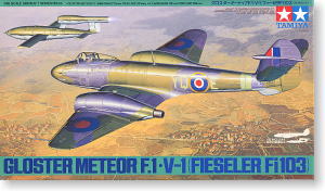 1/48 Gloster Meteor F.1 V-1 (Fieseler Fi103) - Click Image to Close