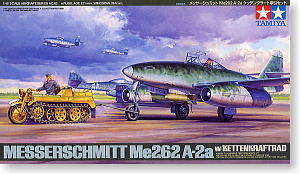 1/48 Messerschmitt Me262A-2a w/ Kettenkraftrad