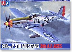 1/48 North American P-51D Mustang "8th A.F. Aces" - Click Image to Close