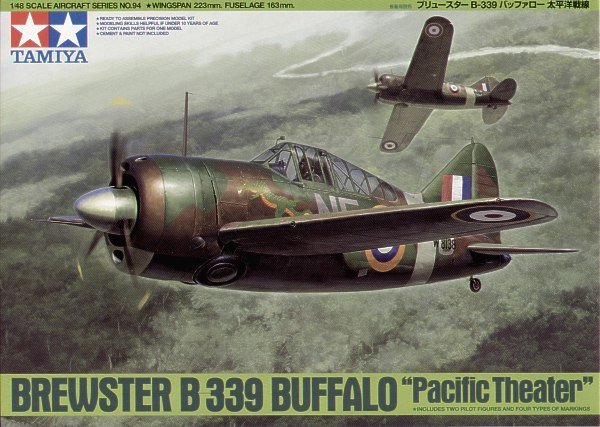 1/48 Brewster B-339 Buffalo "Pacific Theater" - Click Image to Close