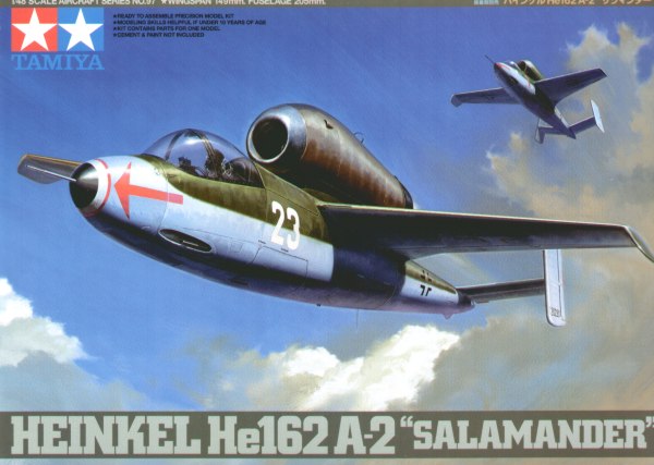 1/48 Heinkel He162A-2 "Salamander" - Click Image to Close