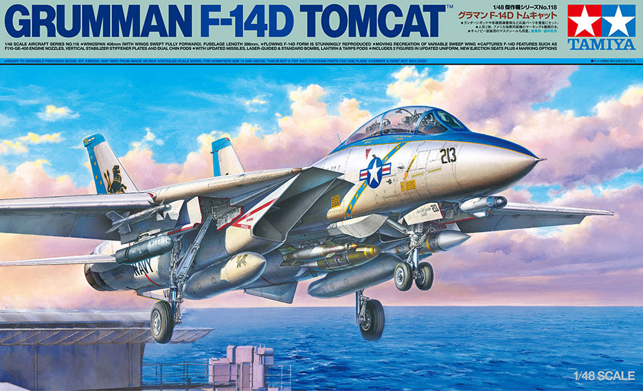 1/48 Grumman F-14D Tomcat - Click Image to Close