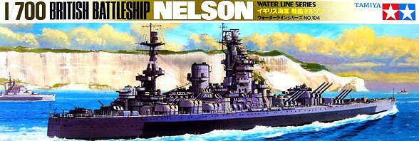 1/700 British Battleship Nelson - Click Image to Close