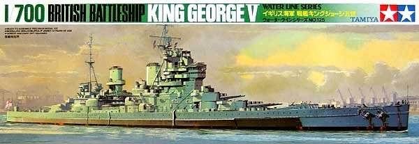 1/700 British Battleship King George V - Click Image to Close