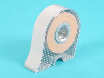 Masking Tape with Dispenser (Width: 18mm) - Click Image to Close