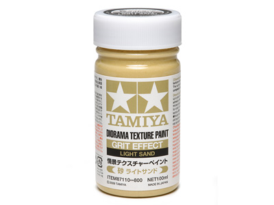 Diorama Texture Paint 100ml (Grit Effect,Light Sand) - Click Image to Close