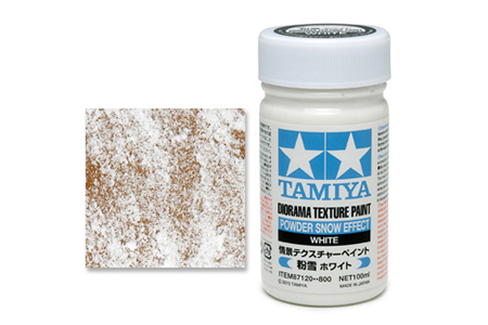 Diorama Texture Paint 100ml (Powder Snow Effect,White) - Click Image to Close