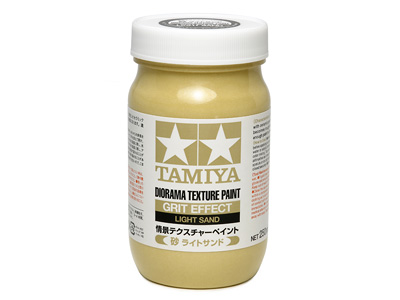 Diorama Texture Paint 250ml (Grit Effect,Light Sand) - Click Image to Close