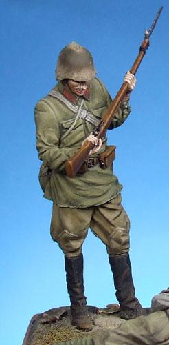 1/35 WWII Soviet Rifleman - Click Image to Close
