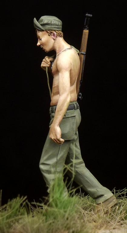 1/35 WWII US Marine Corps Soldier #1 - Click Image to Close