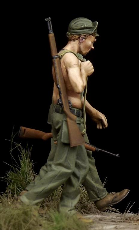 1/35 WWII US Marine Corps Soldiers - Click Image to Close