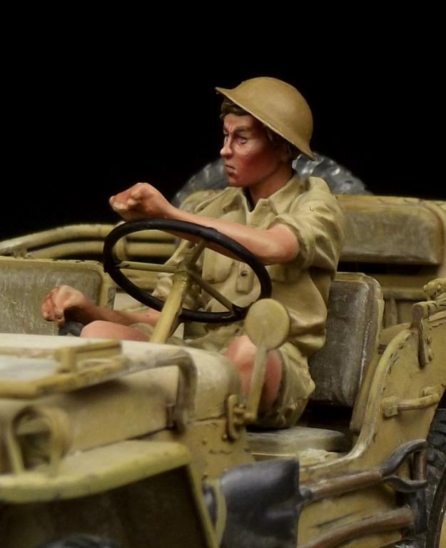 1/35 WWII British Driver, Western Desert - Click Image to Close