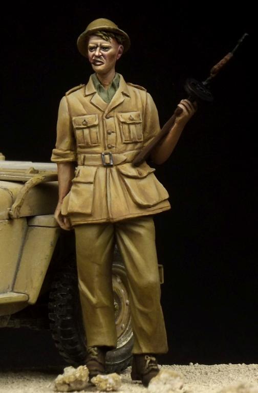 1/35 WWII British Tommy, Western Desert - Click Image to Close