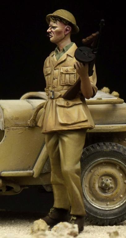 1/35 WWII British Tommy, Western Desert - Click Image to Close