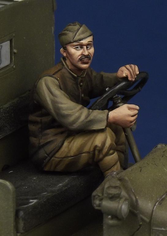 1/35 WWI US Army Driver - Click Image to Close
