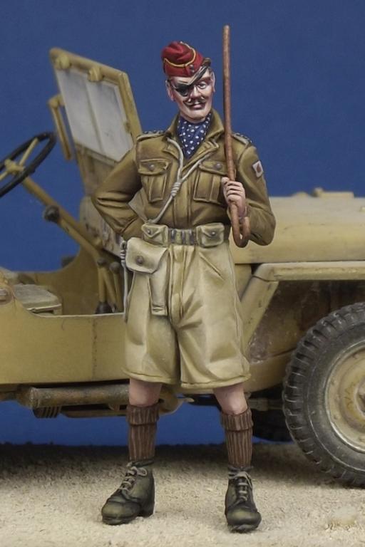 1/35 WWII British Hussar Officer - Click Image to Close