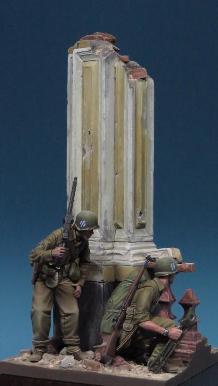 1/35 WWII US Army Machine Gunners - Click Image to Close