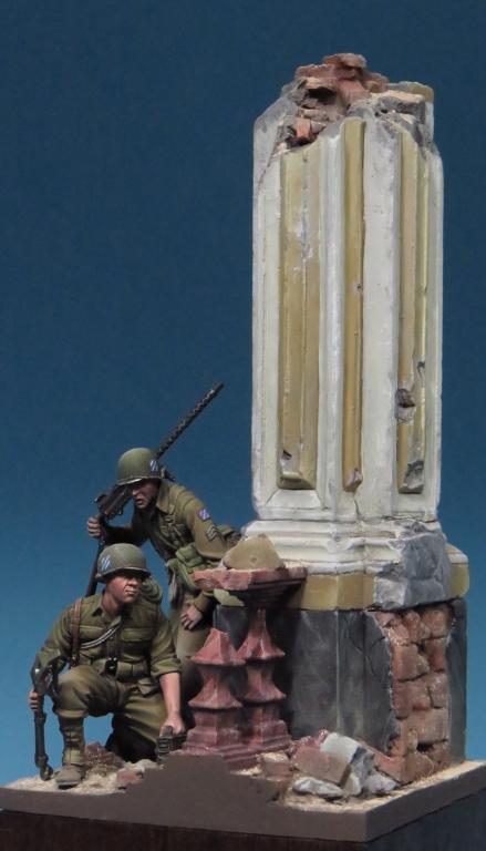 1/35 WWII US Army Machine Gunners - Click Image to Close