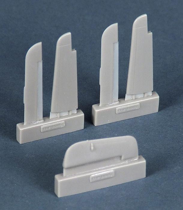 1/72 Focke-Wulf Ta154 Control Surfaces for Hasegawa - Click Image to Close