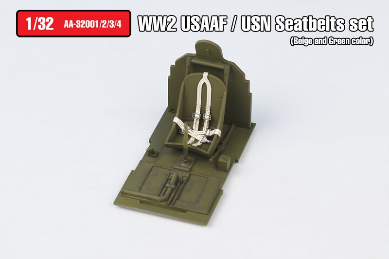 1/32 WWII USAAF/USN Seatbelts Set Type.1 (Beige Color) - Click Image to Close