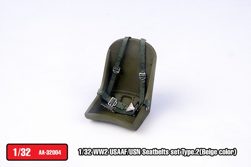 1/32 WWII USAAF/USN Seatbelts Set Type.2 (Green Color) - Click Image to Close