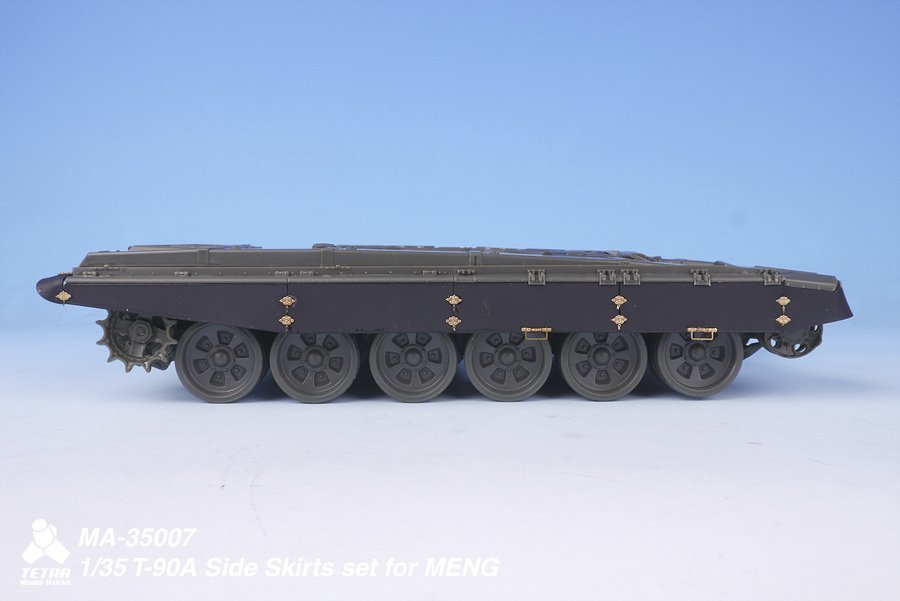 1/35 Russian T-90A Side Skirts Set for Meng Model - Click Image to Close