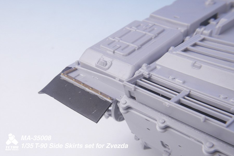 1/35 Russian T-90 Side Skirts Set for Zvezda - Click Image to Close